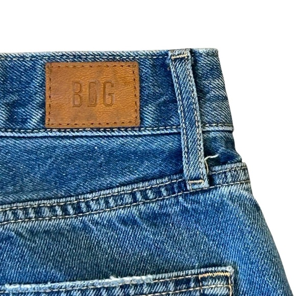 BDG Urban Outfitter Blue Denim Bootcut Jean 26, Button/Zipper - Picture 8 of 11